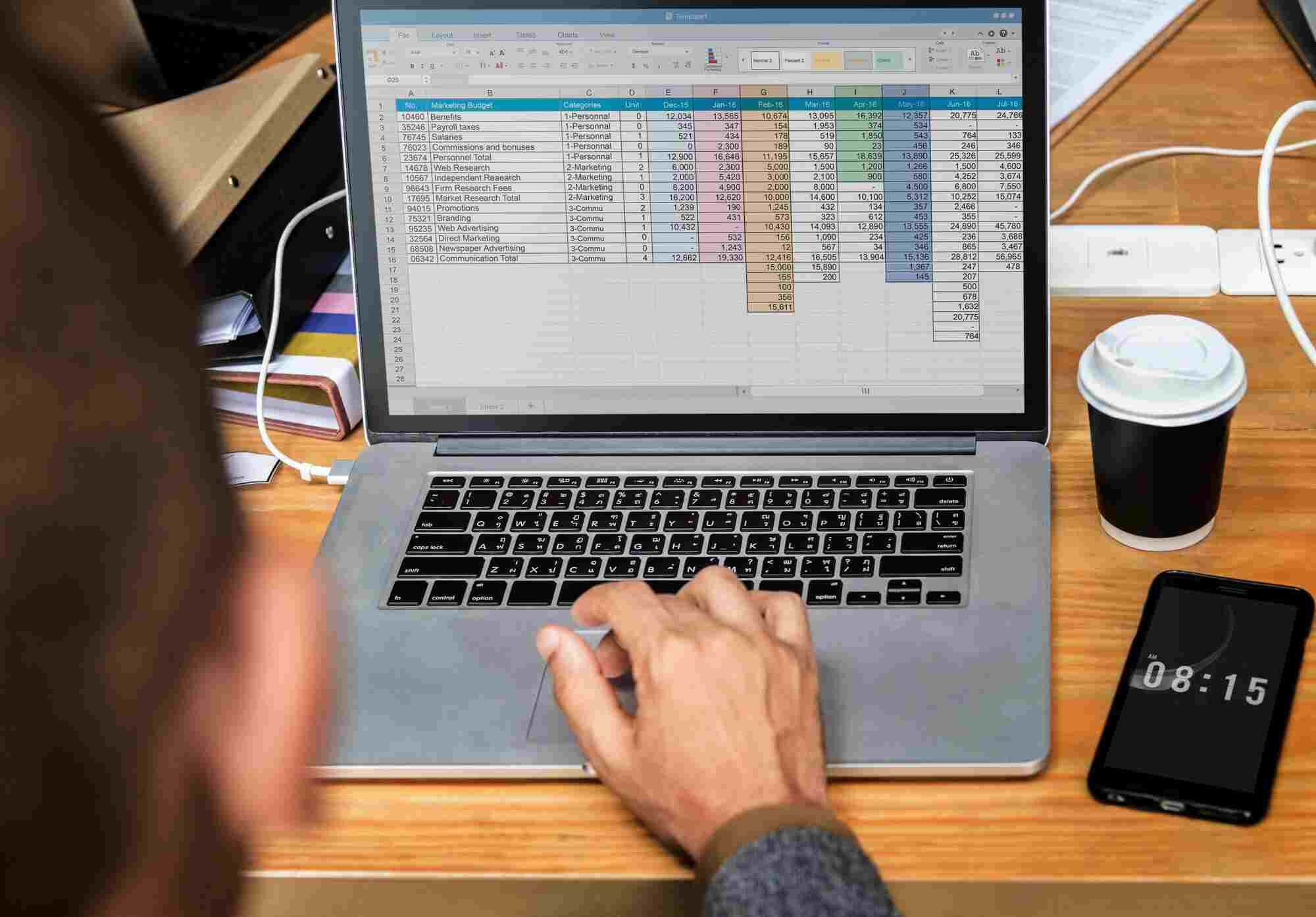Werken met Excel