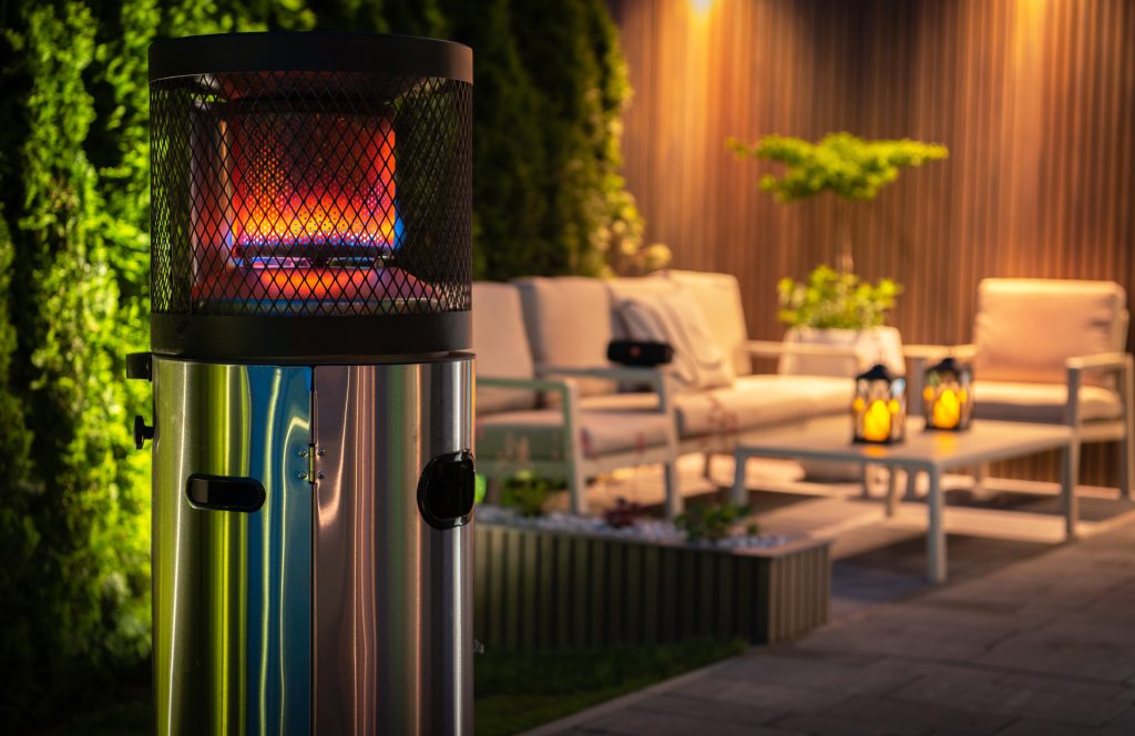 Langer buiten zitten met een terrasverwarmer